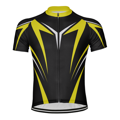 Customized Lines Men's Cycling Jersey Short Sleeve