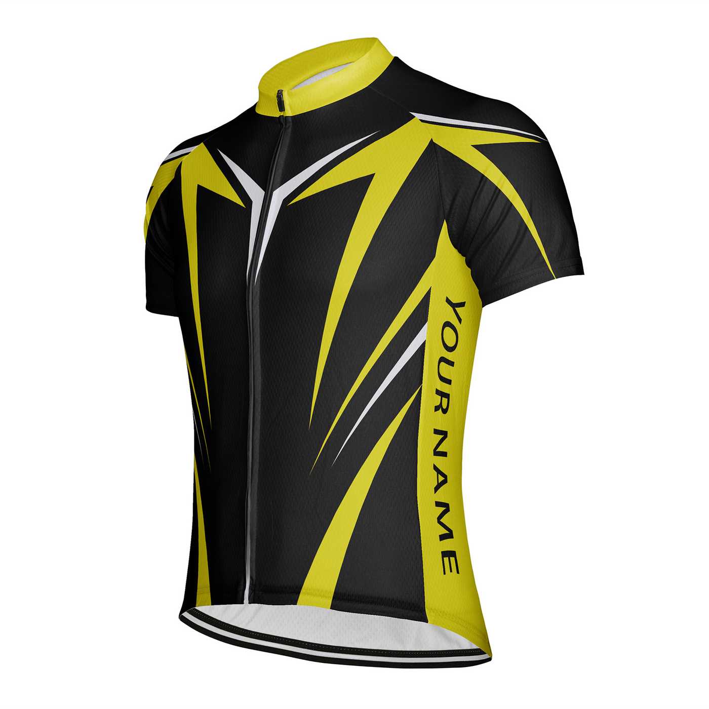 Customized Lines Men's Cycling Jersey Short Sleeve