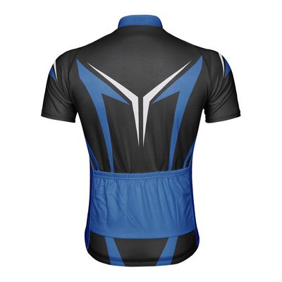 Customized Lines Men's Cycling Jersey Short Sleeve