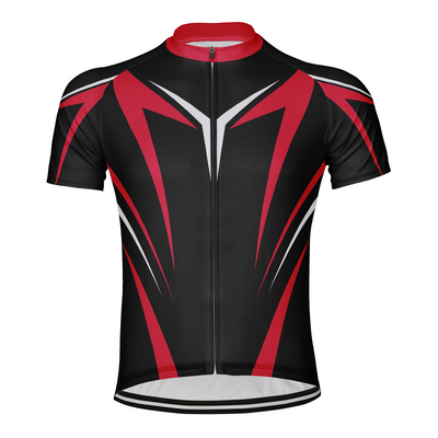 Customized Lines Men's Cycling Jersey Short Sleeve