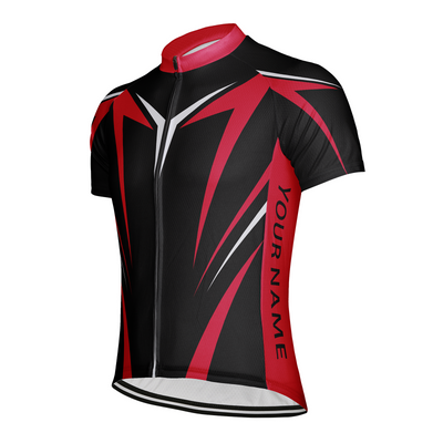 Customized Lines Men's Cycling Jersey Short Sleeve