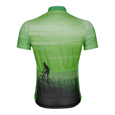 Customized Peak Sunset Men's Cycling Jersey Short Sleeve