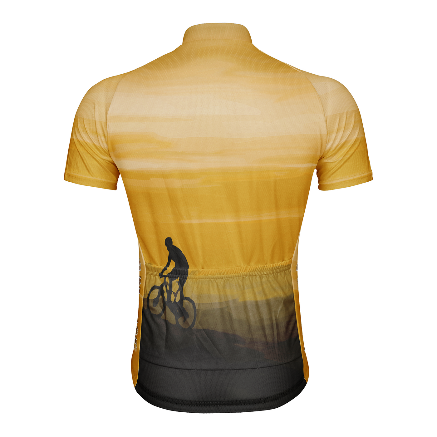 Customized Peak Sunset Men's Cycling Jersey Short Sleeve