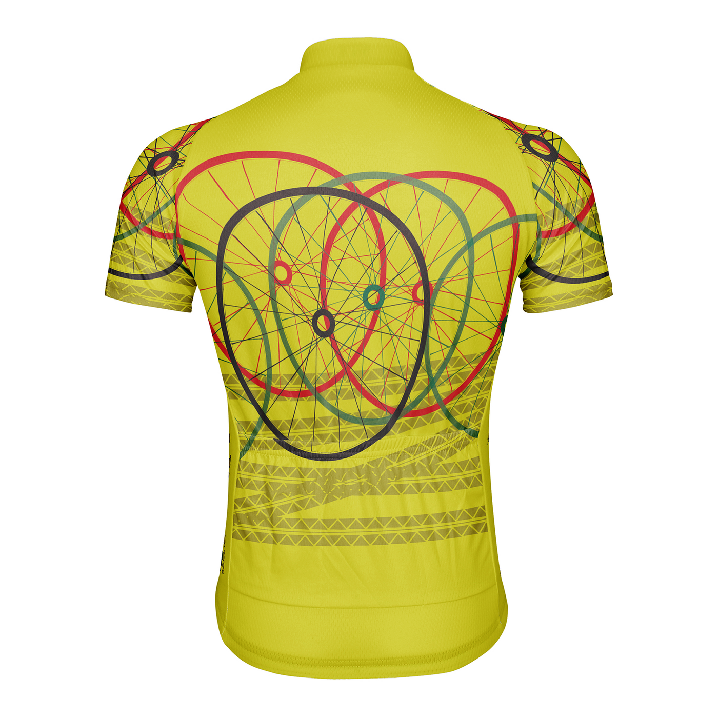 Customized Bicycle Tyre Men's Cycling Jersey Short Sleeve