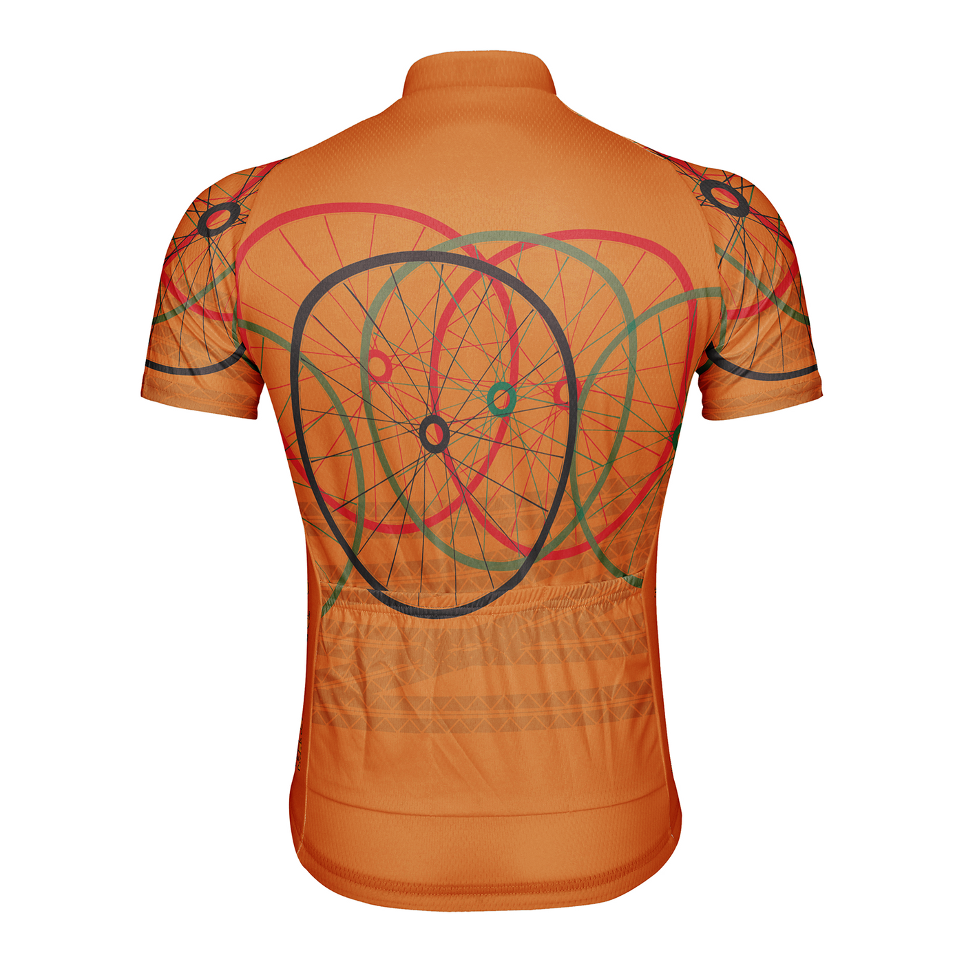 Customized Bicycle Tyre Men's Cycling Jersey Short Sleeve