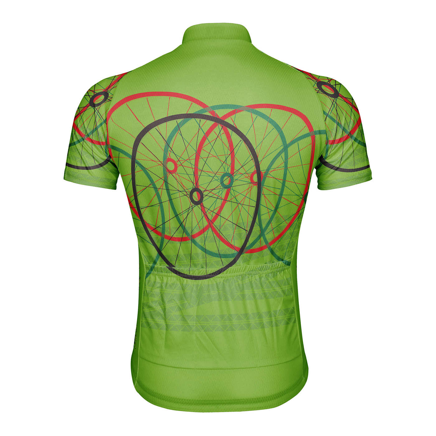 Customized Bicycle Tyre Men's Cycling Jersey Short Sleeve
