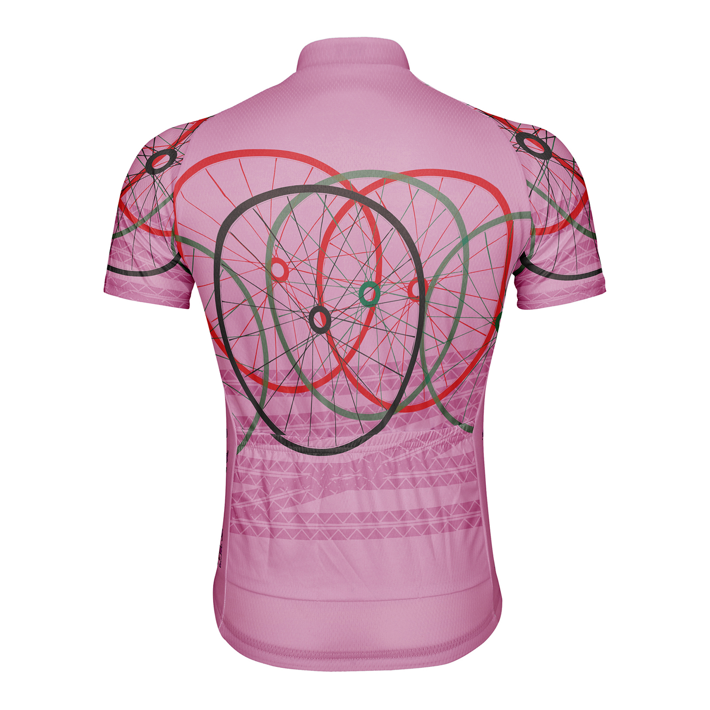 Customized Bicycle Tyre Men's Cycling Jersey Short Sleeve