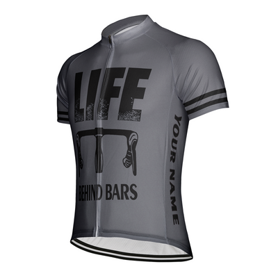 Customized Life Behind Bars Men's Cycling Jersey Short Sleeve