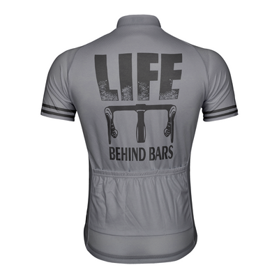 Customized Life Behind Bars Men's Cycling Jersey Short Sleeve