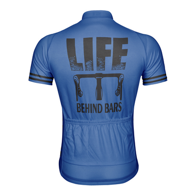Customized Life Behind Bars Men's Cycling Jersey Short Sleeve