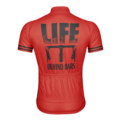 Customized Life Behind Bars Men's Cycling Jersey Short Sleeve