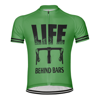 Customized Life Behind Bars Men's Cycling Jersey Short Sleeve