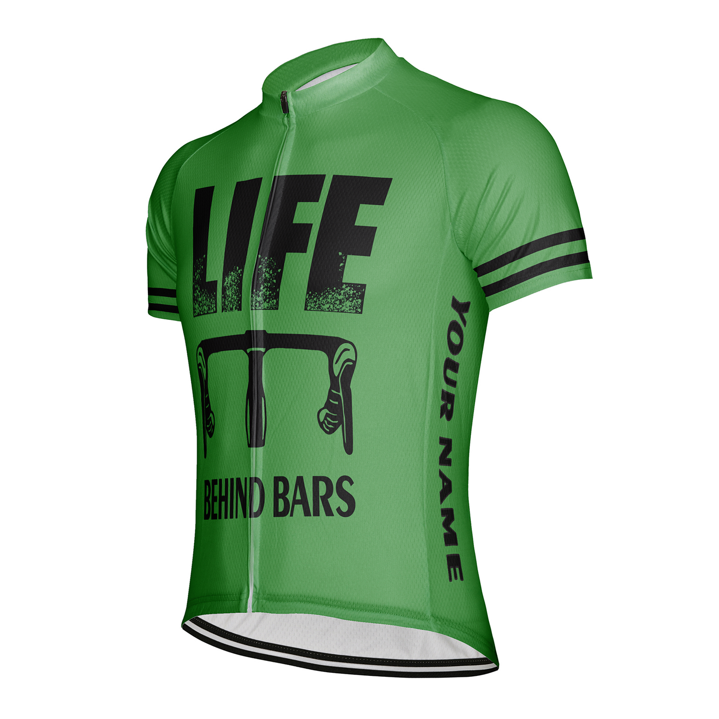 Customized Life Behind Bars Men's Cycling Jersey Short Sleeve