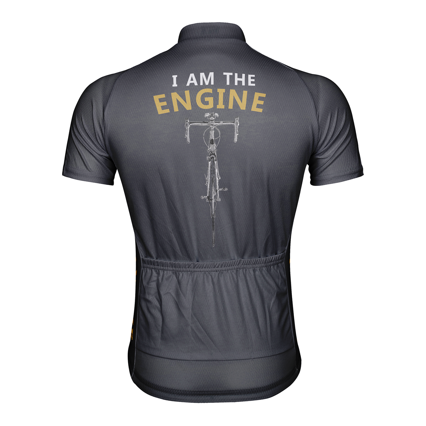 Customized I Am The Engine Men's Cycling Jersey Short Sleeve