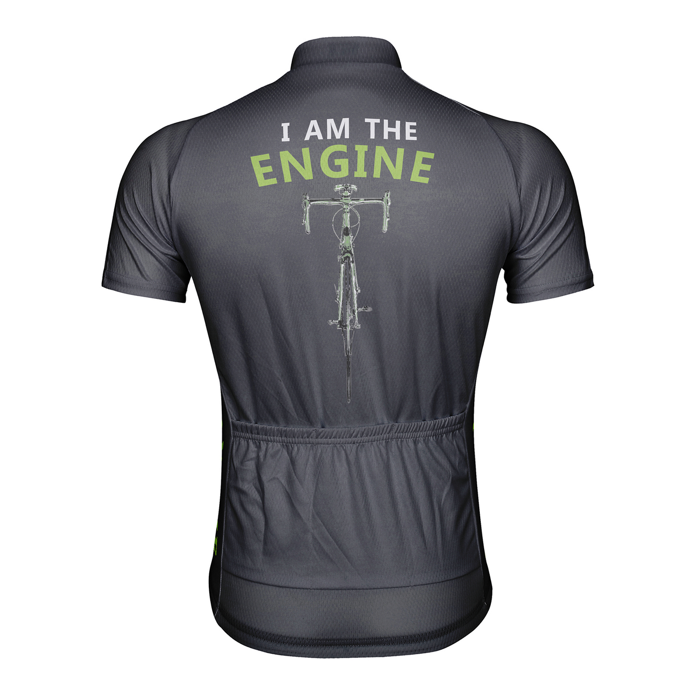 Customized I Am The Engine Men's Cycling Jersey Short Sleeve