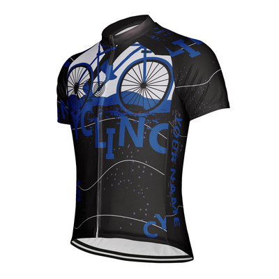 Customized Cycling Men's Cycling Jersey Short Sleeve