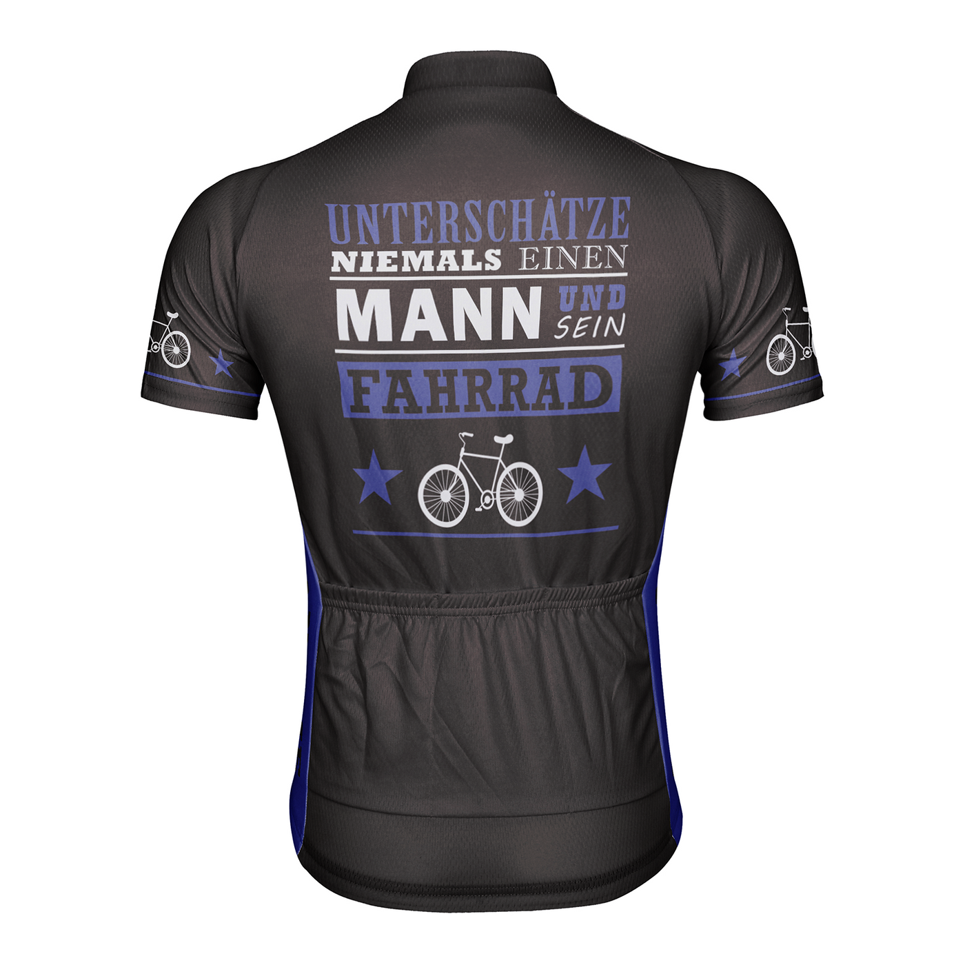 Customized Unterschatze Niemals Einen Men's Cycling Jersey Short Sleeve