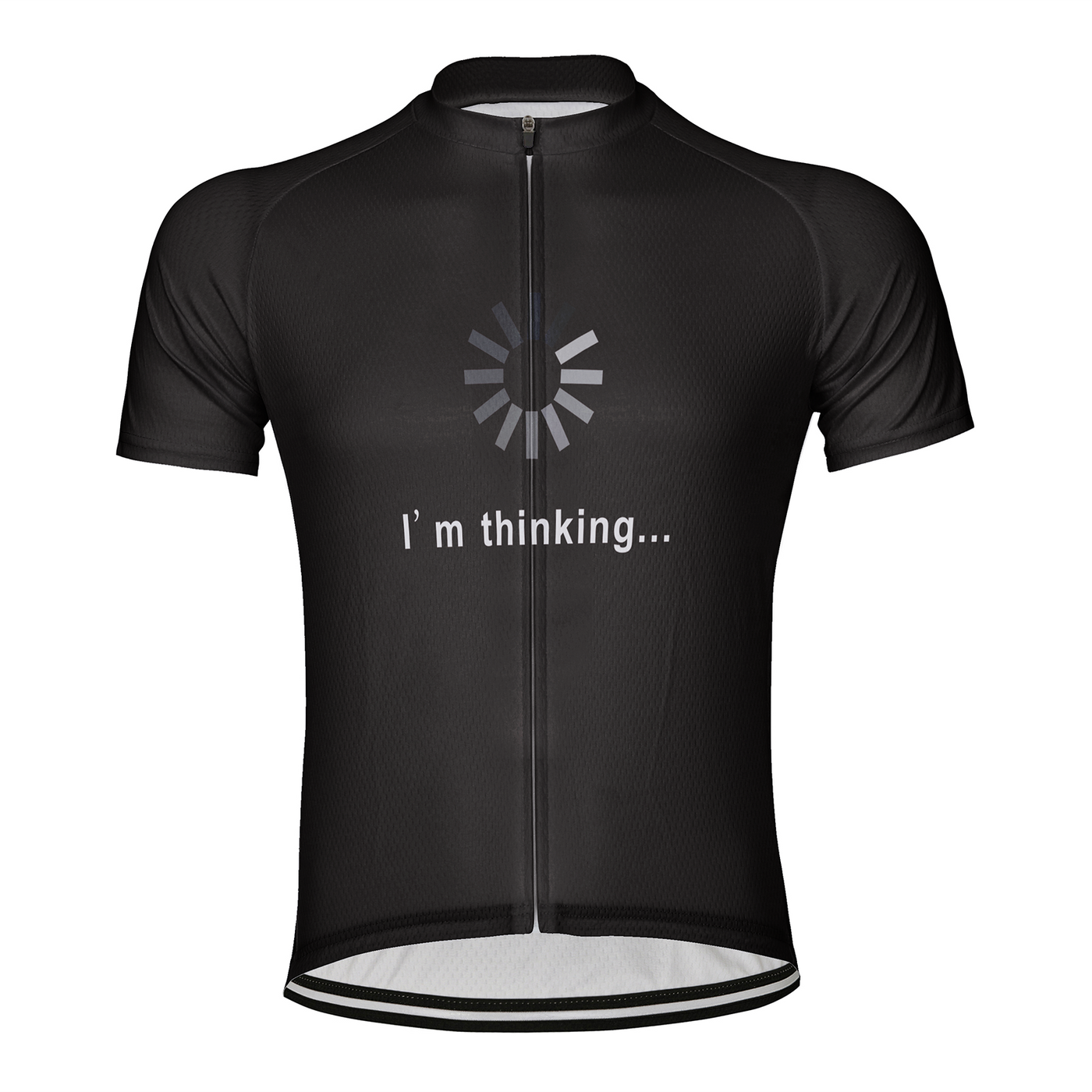 Customized I Am Thinking Men's Cycling Jersey Short Sleeve