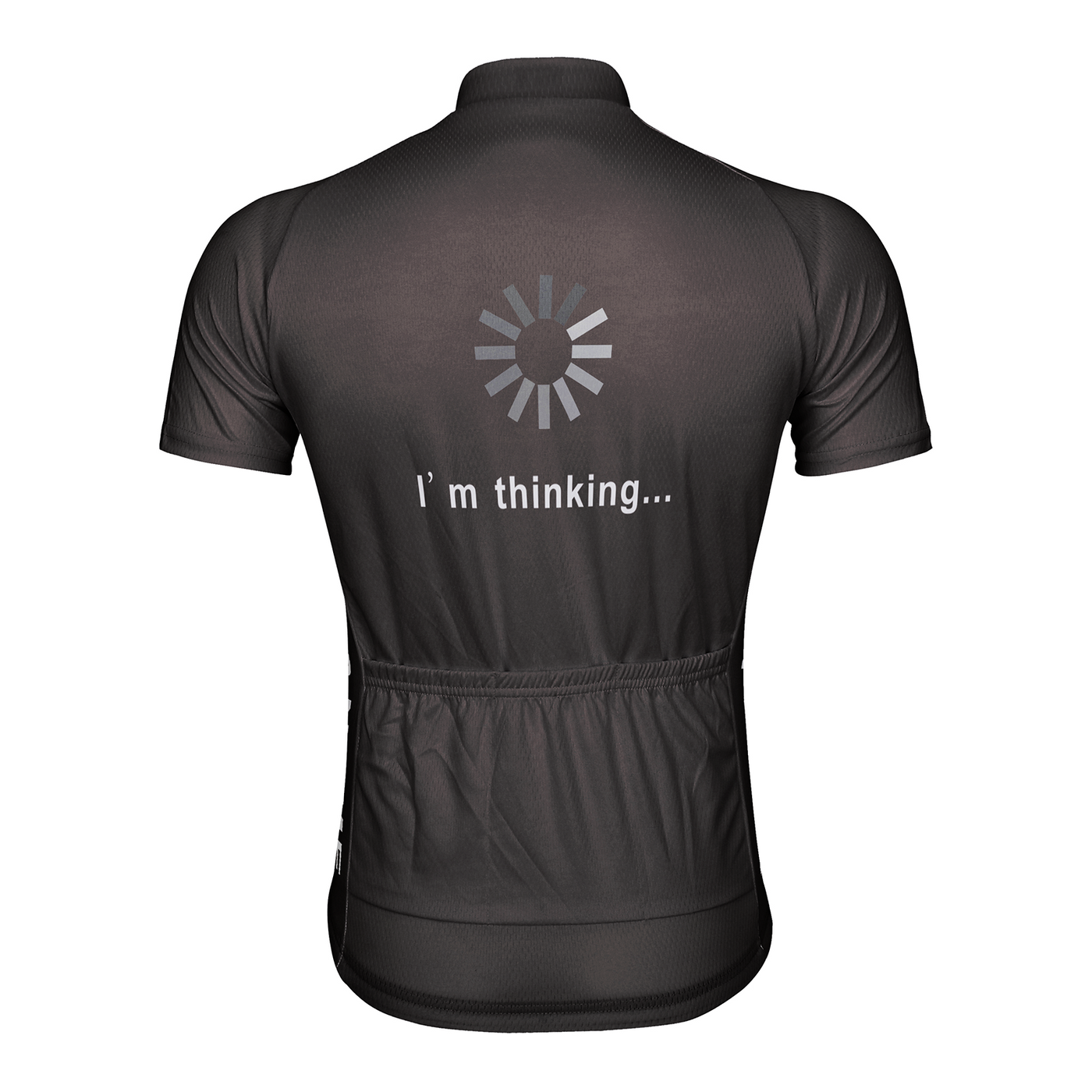 Customized I Am Thinking Men's Cycling Jersey Short Sleeve