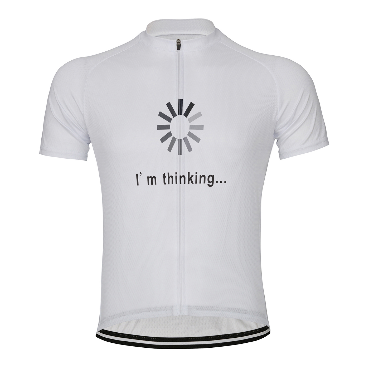 Customized I Am Thinking Men's Cycling Jersey Short Sleeve