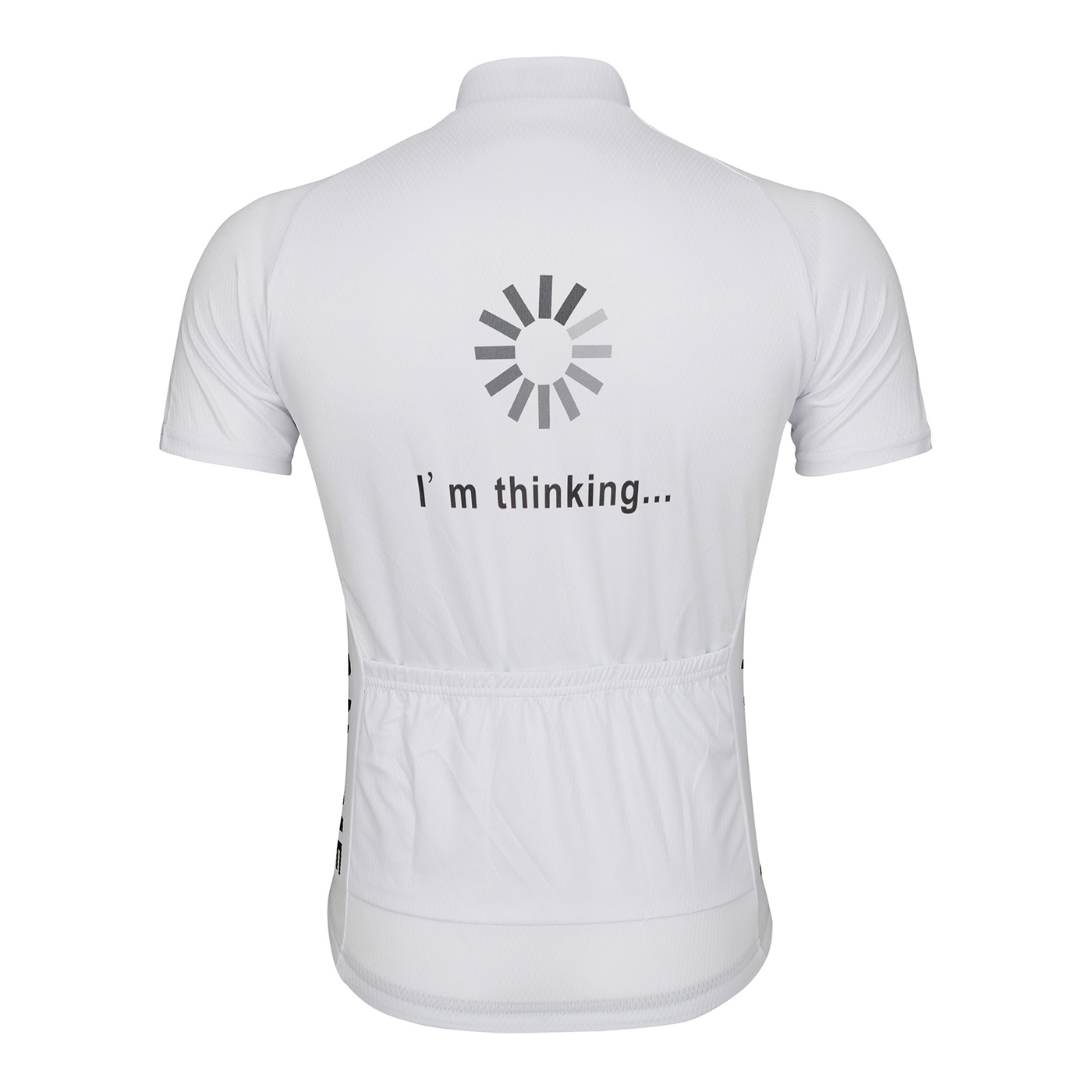 Customized I Am Thinking Men's Cycling Jersey Short Sleeve