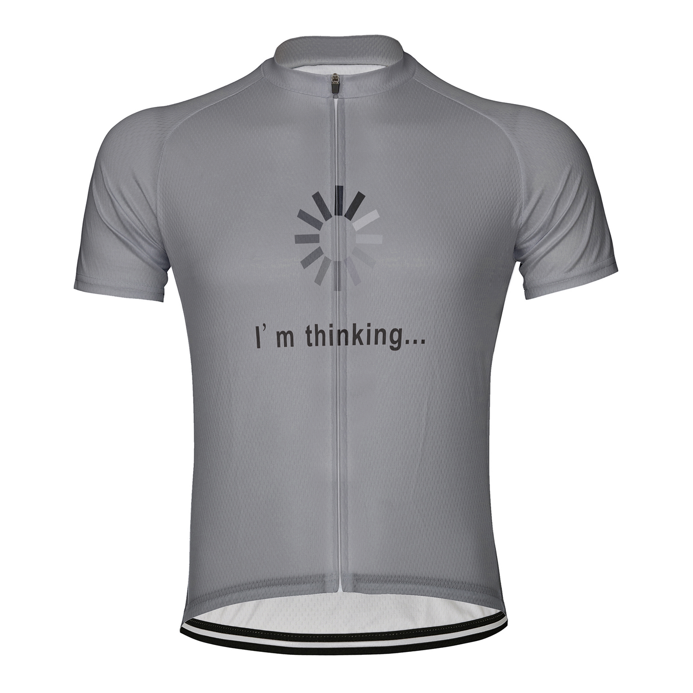 Customized I Am Thinking Men's Cycling Jersey Short Sleeve