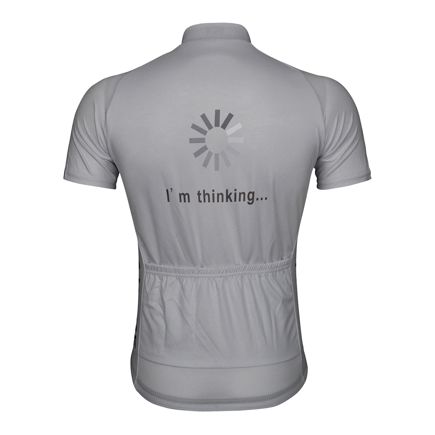Customized I Am Thinking Men's Cycling Jersey Short Sleeve