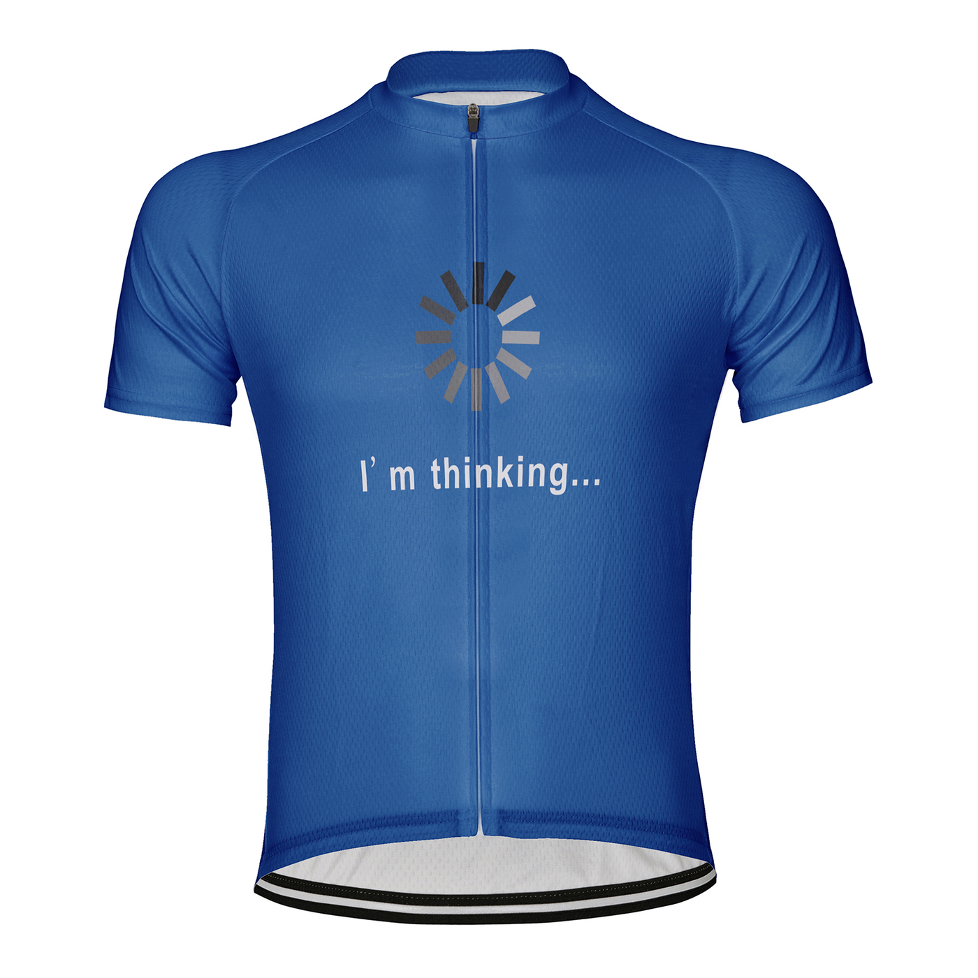 Customized I Am Thinking Men's Cycling Jersey Short Sleeve