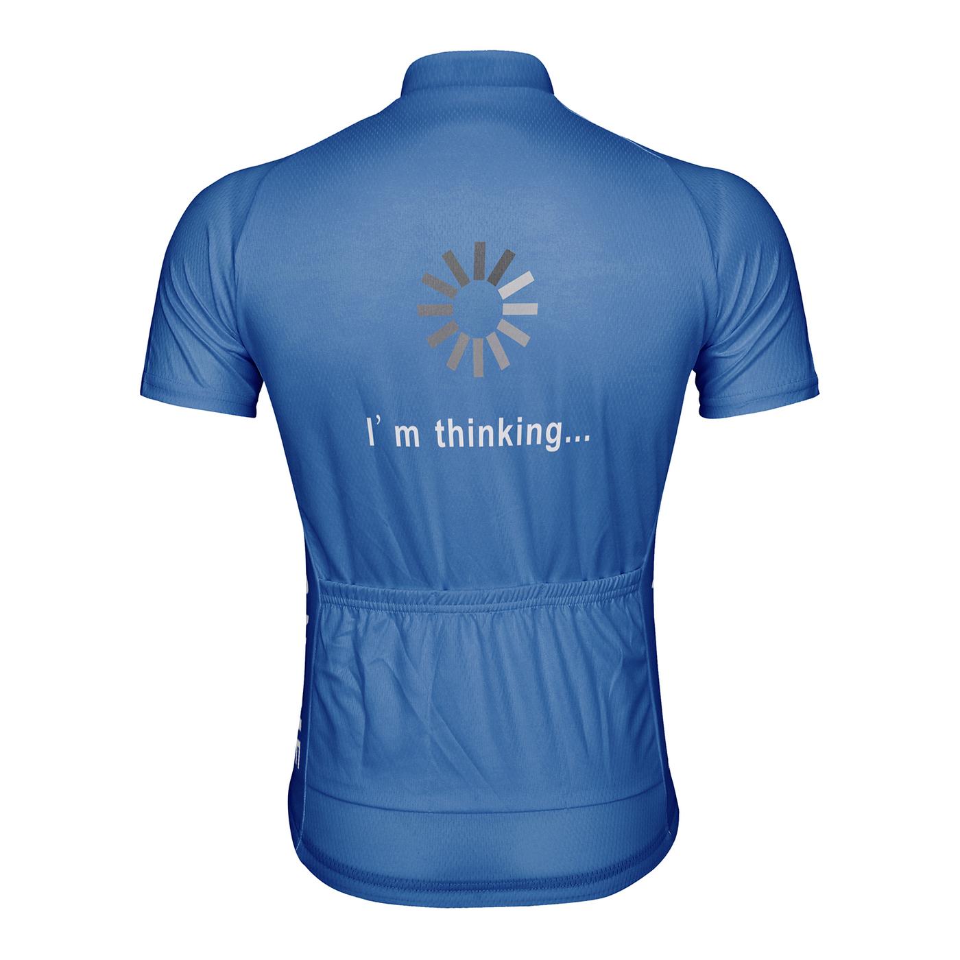 Customized I Am Thinking Men's Cycling Jersey Short Sleeve