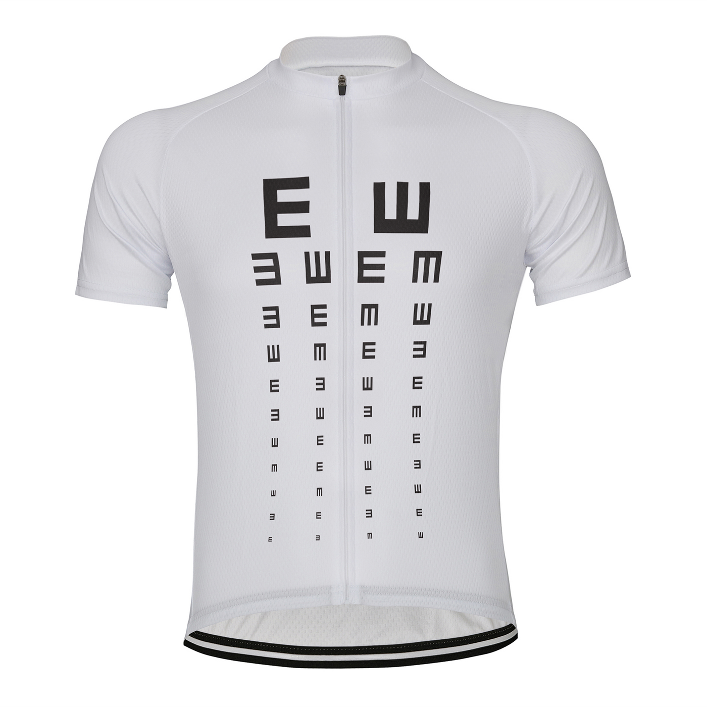 Customized Visual Acuity Chart Men's Cycling Jersey Short Sleeve