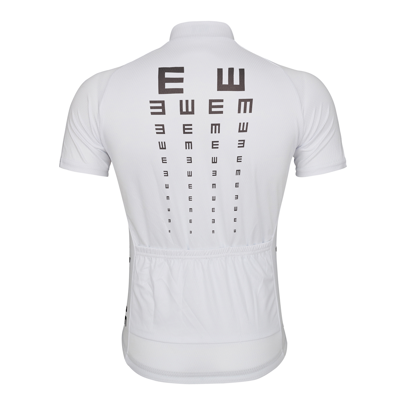 Customized Visual Acuity Chart Men's Cycling Jersey Short Sleeve
