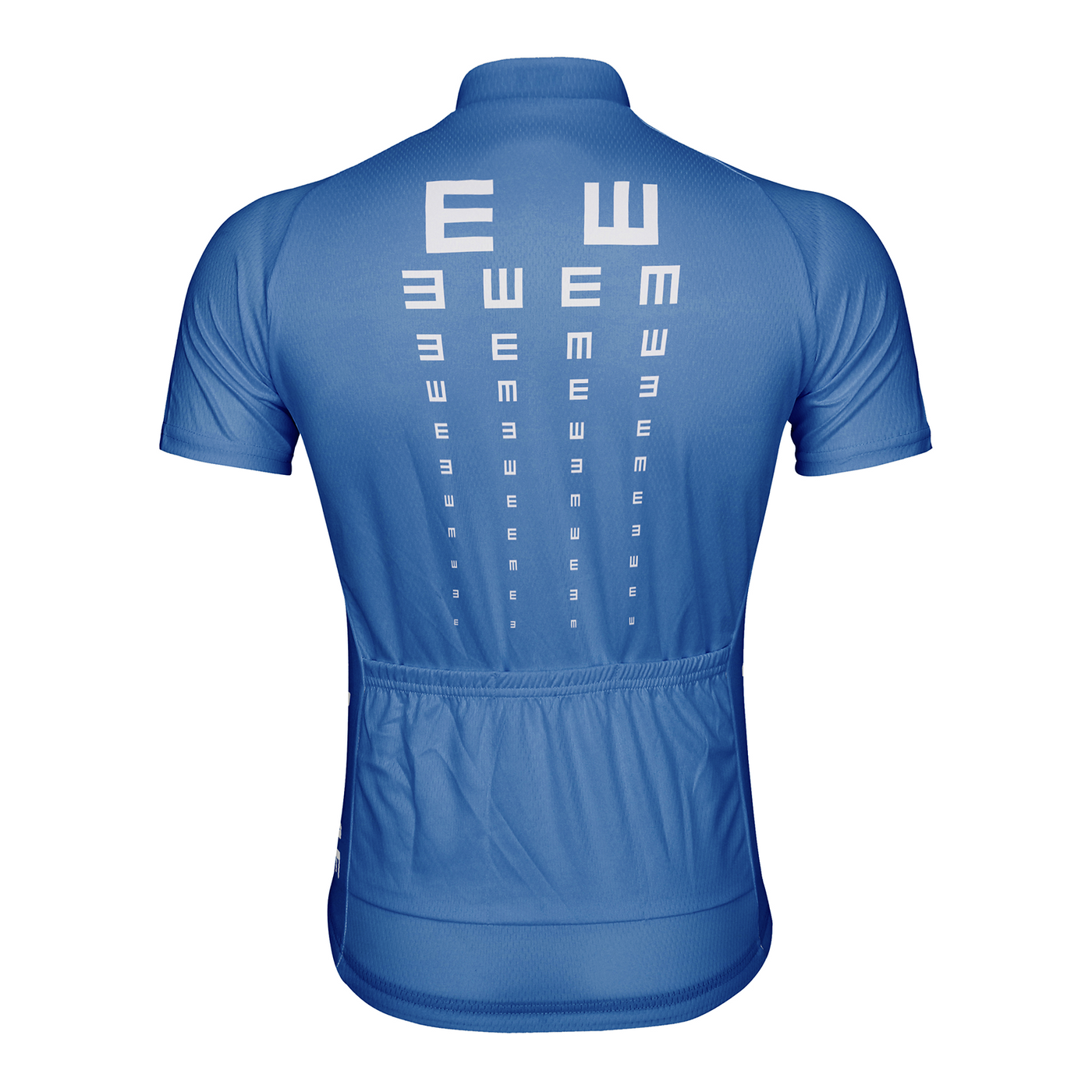 Customized Visual Acuity Chart Men's Cycling Jersey Short Sleeve