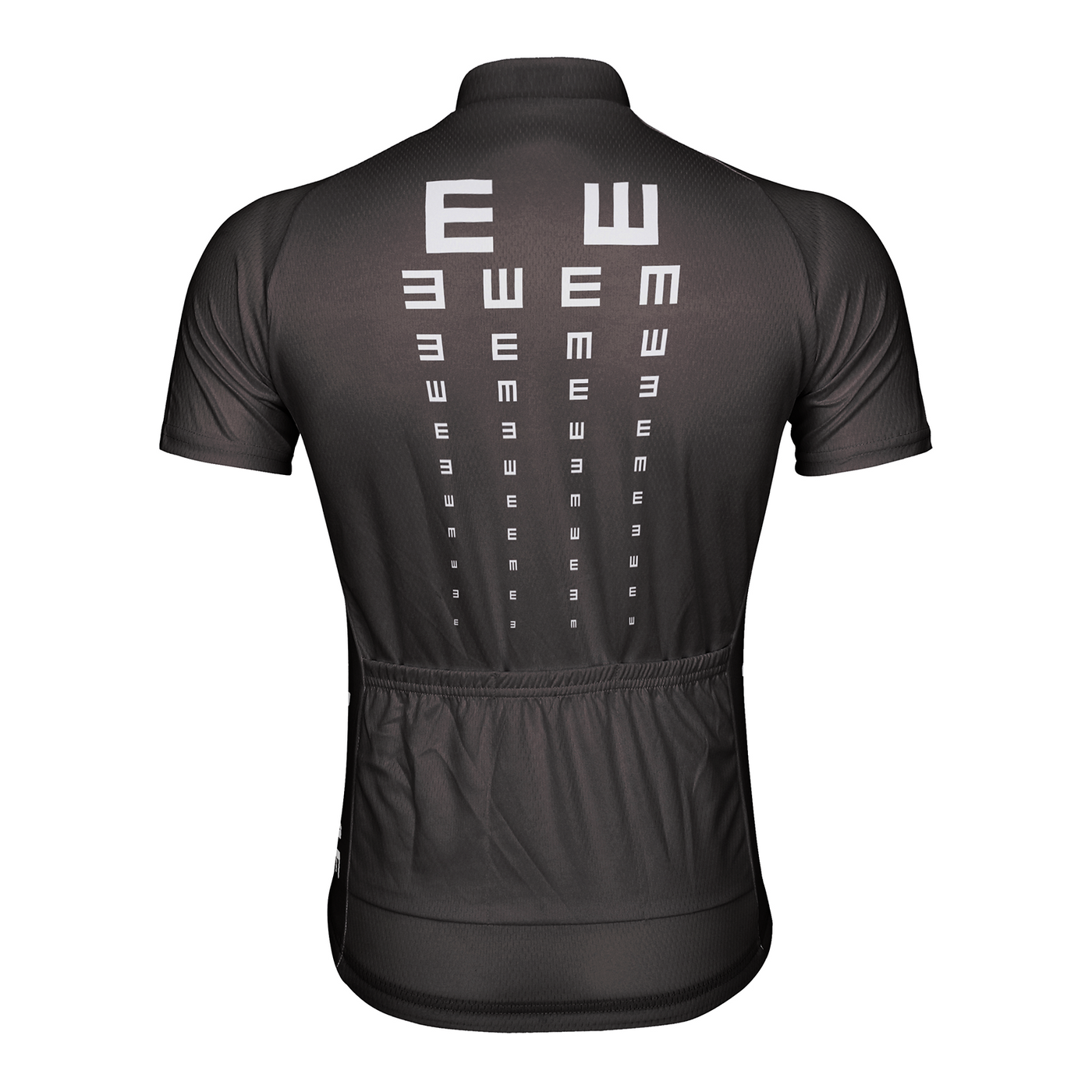 Customized Visual Acuity Chart Men's Cycling Jersey Short Sleeve