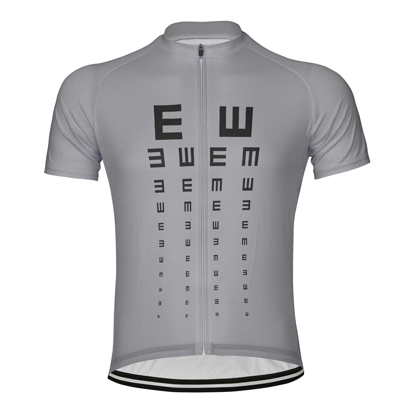 Customized Visual Acuity Chart Men's Cycling Jersey Short Sleeve
