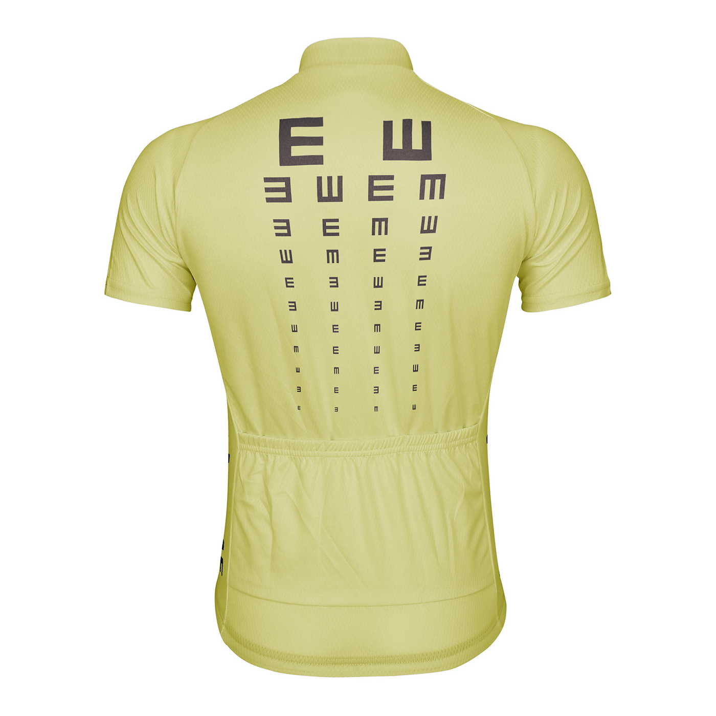 Customized Visual Acuity Chart Men's Cycling Jersey Short Sleeve