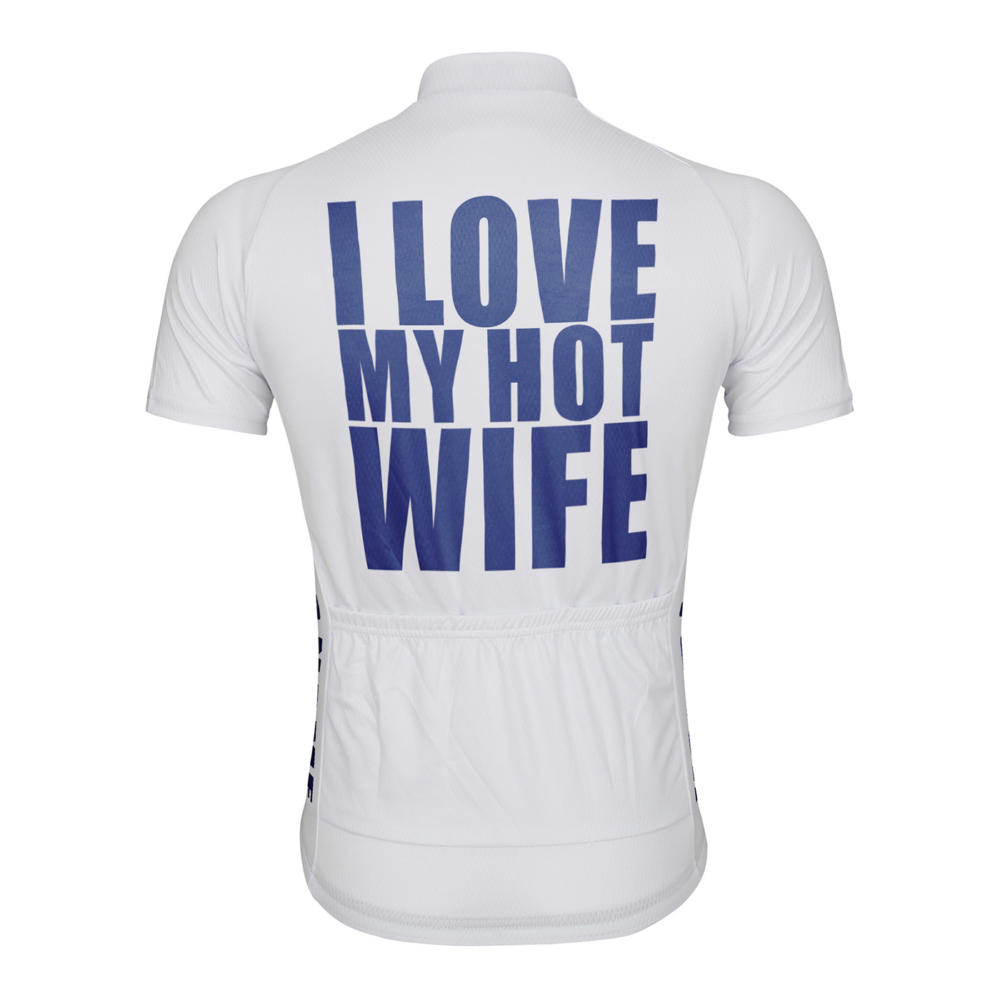 Customized I Love My Hot Wife Men's Cycling Jersey Short Sleeve