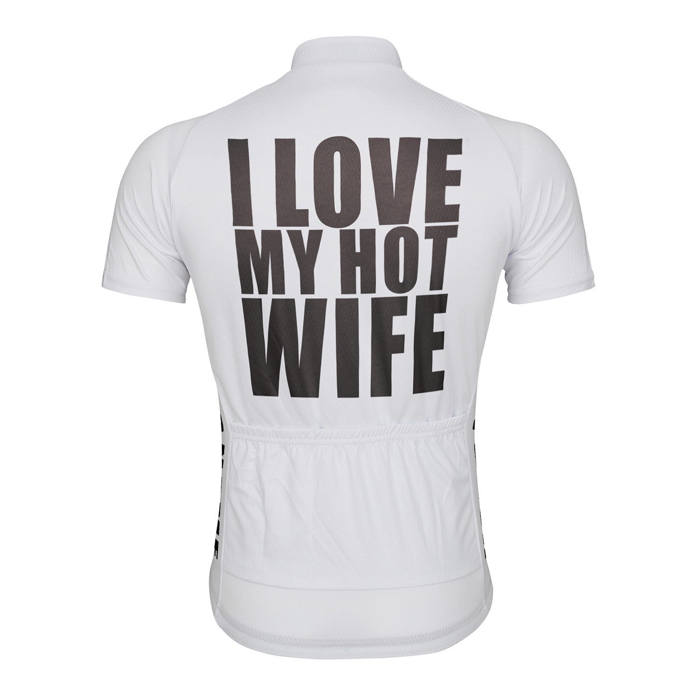 Customized I Love My Hot Wife Men's Cycling Jersey Short Sleeve