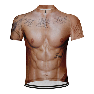 Customized Muscle Men's Cycling Jersey Short Sleeve