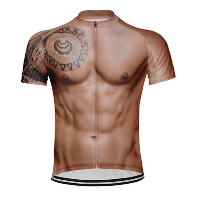 Customized Muscle Men's Cycling Jersey Short Sleeve