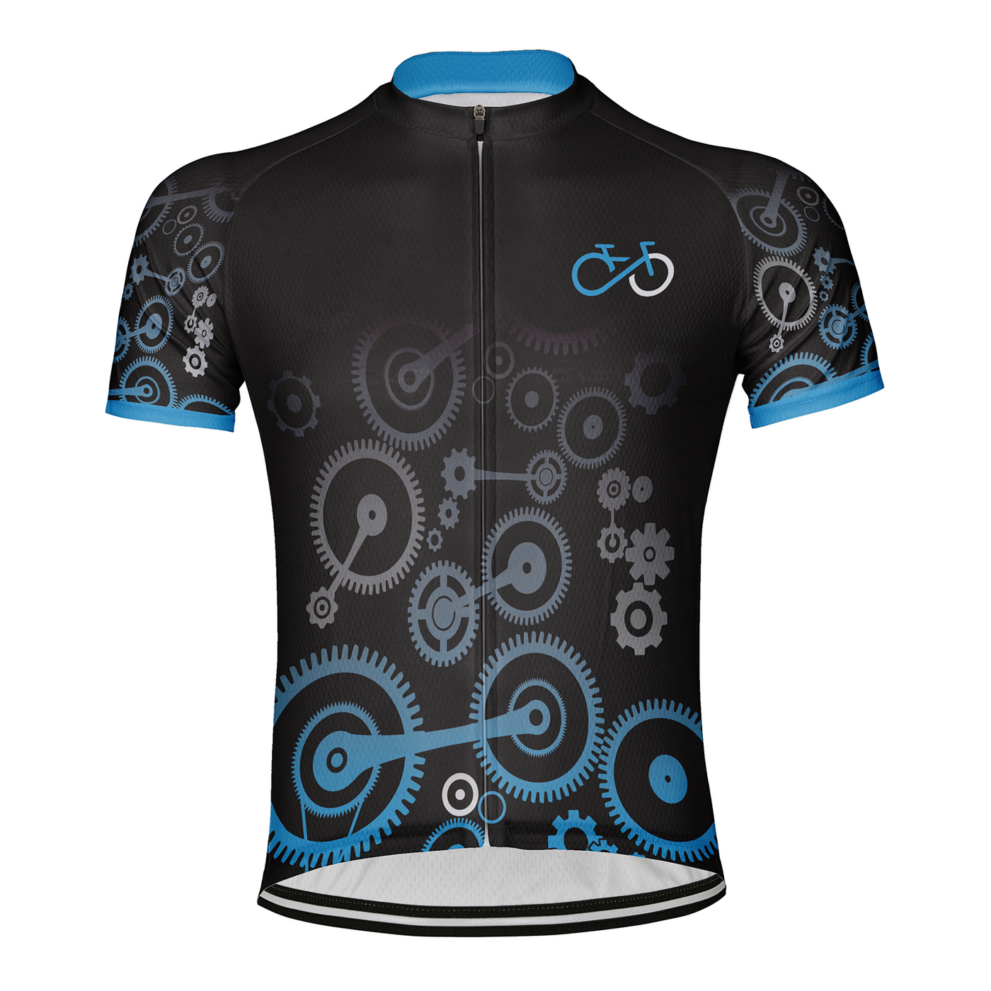 Customized Bike Gear Men's Cycling Jersey Short Sleeve