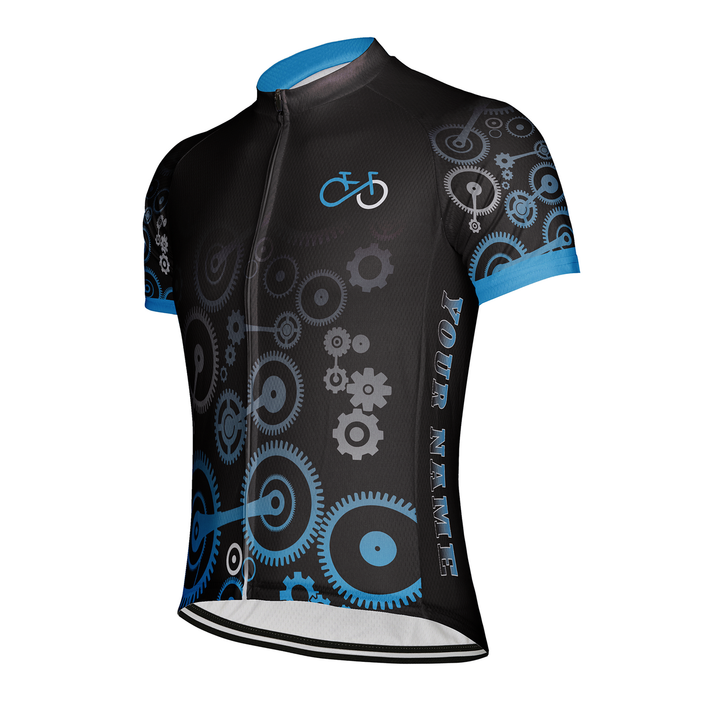 Customized Bike Gear Men's Cycling Jersey Short Sleeve