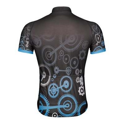 Customized Bike Gear Men's Cycling Jersey Short Sleeve