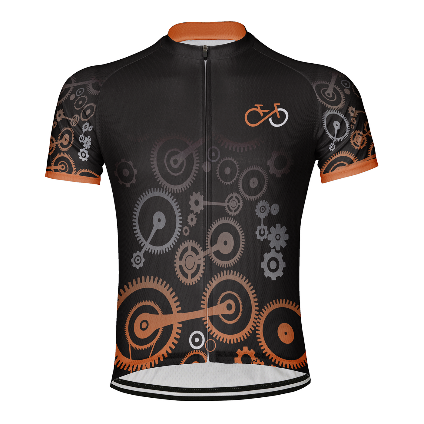 Customized Bike Gear Men's Cycling Jersey Short Sleeve