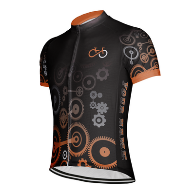Customized Bike Gear Men's Cycling Jersey Short Sleeve