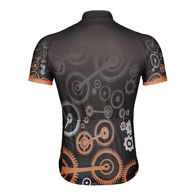 Customized Bike Gear Men's Cycling Jersey Short Sleeve