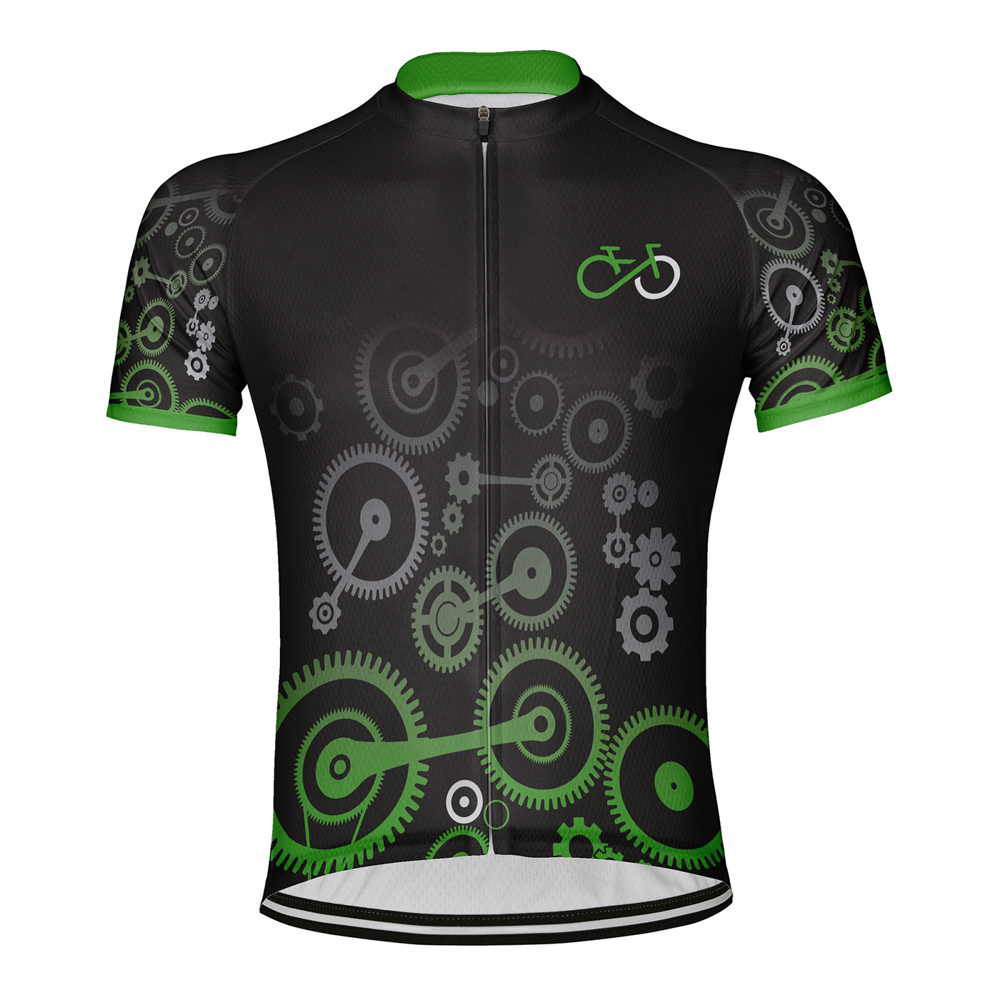 Customized Bike Gear Men's Cycling Jersey Short Sleeve