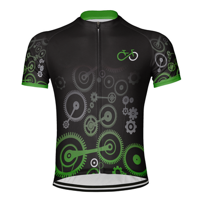 Customized Bike Gear Men's Cycling Jersey Short Sleeve