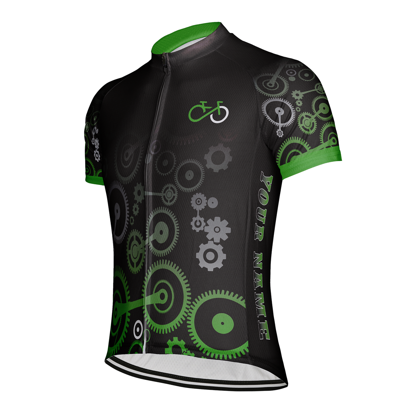 Customized Bike Gear Men's Cycling Jersey Short Sleeve
