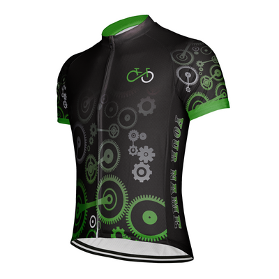 Customized Bike Gear Men's Cycling Jersey Short Sleeve