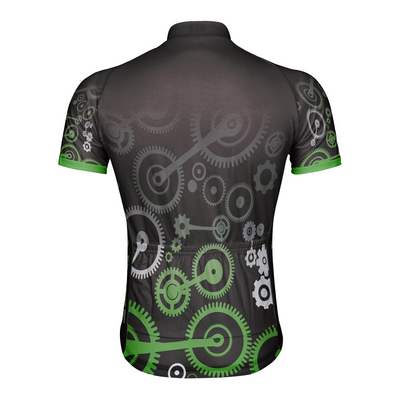Customized Bike Gear Men's Cycling Jersey Short Sleeve